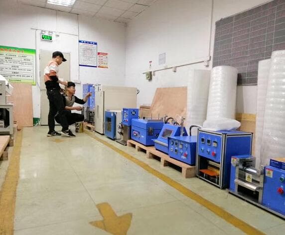 Canada Customer is checking machines at TMAX