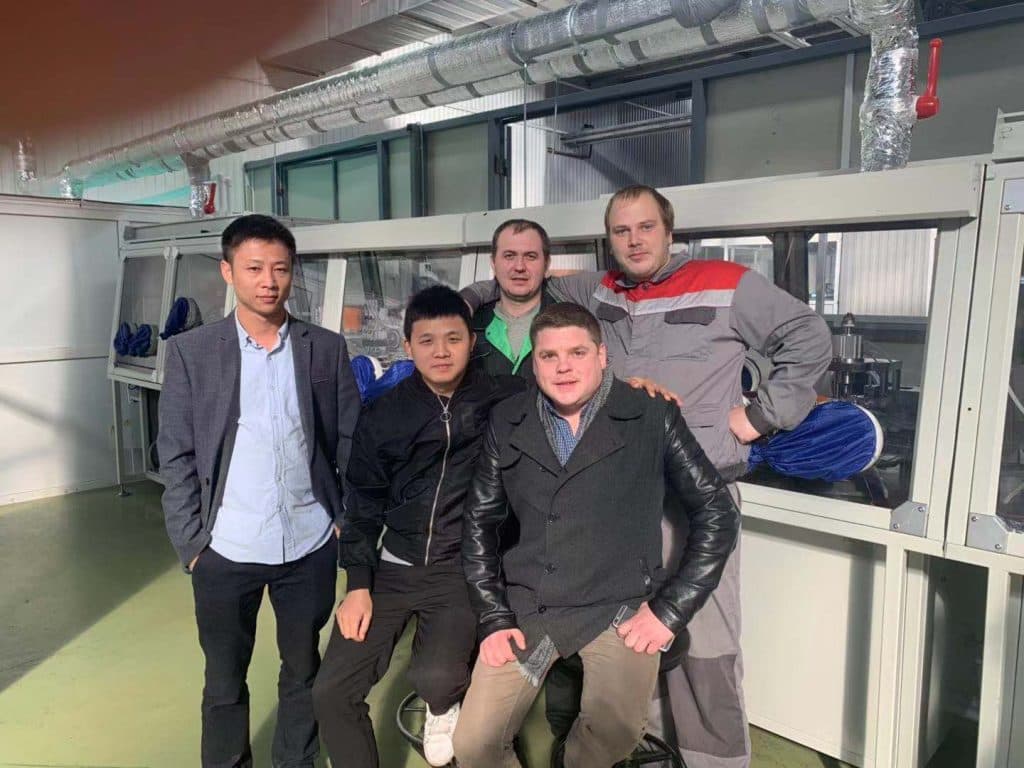 Russian Customer—A Perfect Ending in Installation of Battery Production Line
