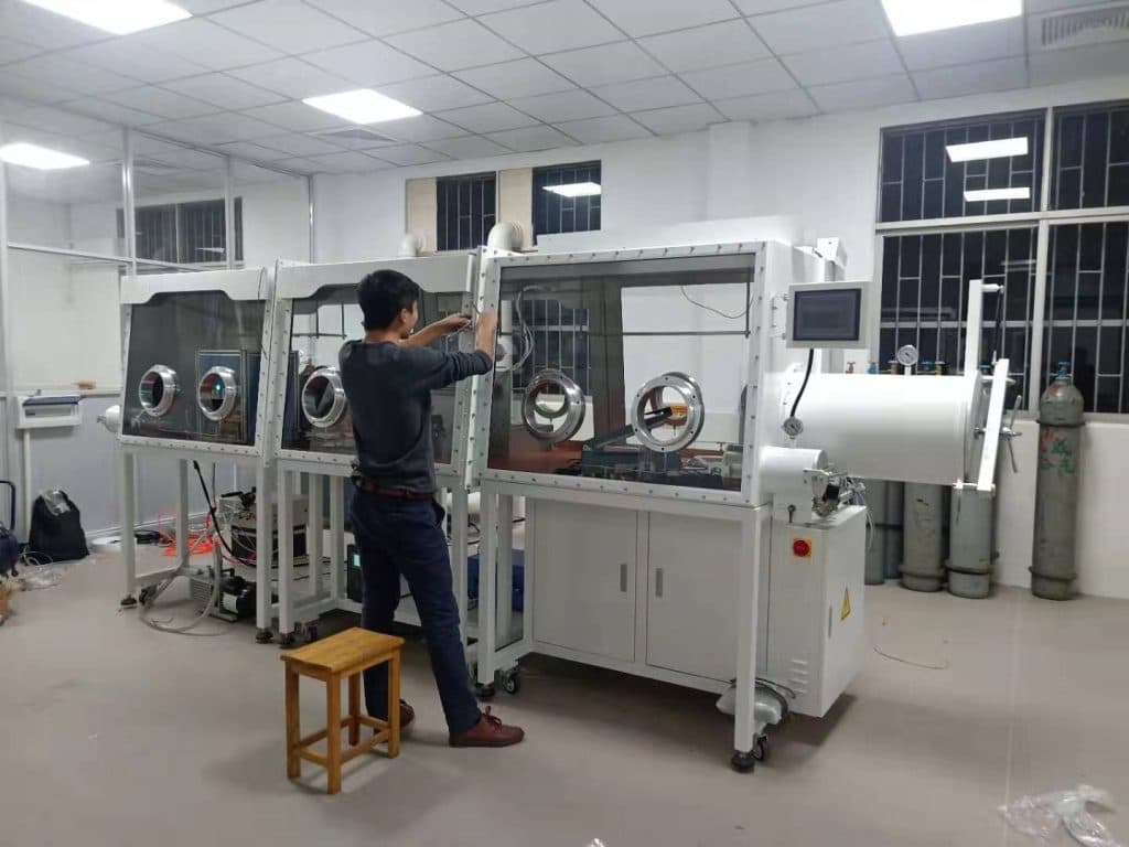 Another Pouch Cell Lab Line Setted Up by TMAX