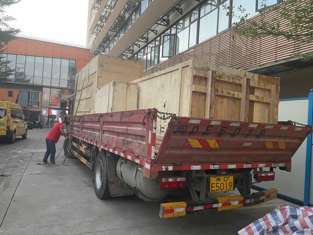 Large Electrode Roller Press, Electrode Mixer, Hydraulic Press To USA Customer