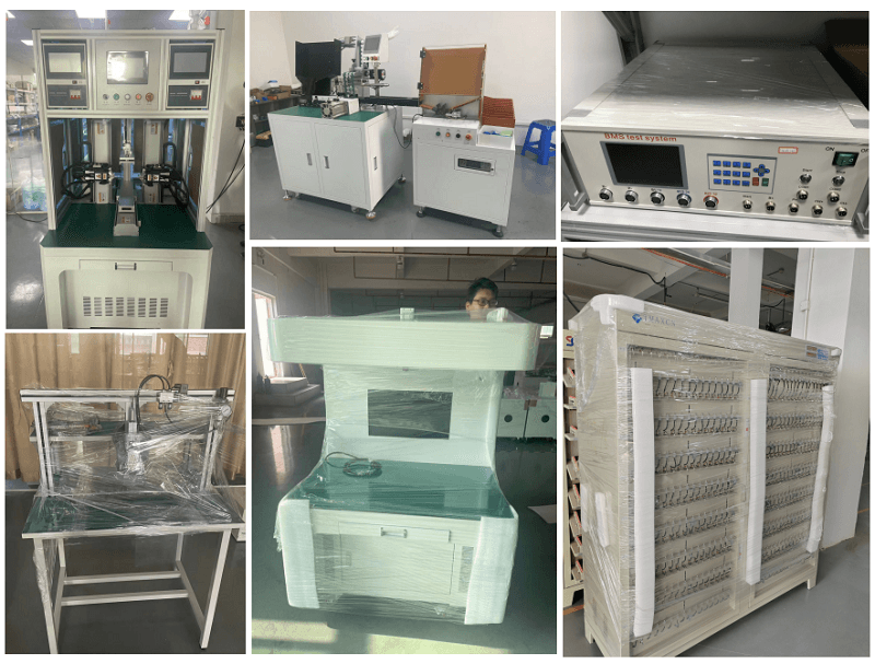 TMAX Semi Auto 32700 Cylindrical Battery Pack Assembling Line Machine Shipped to Egypt