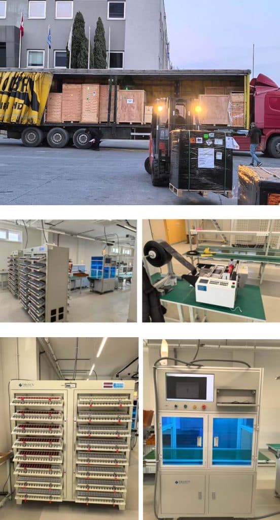 TMAX Engineers Complete Cylindrical Pack Assembly Line Installation & Training in Turkey