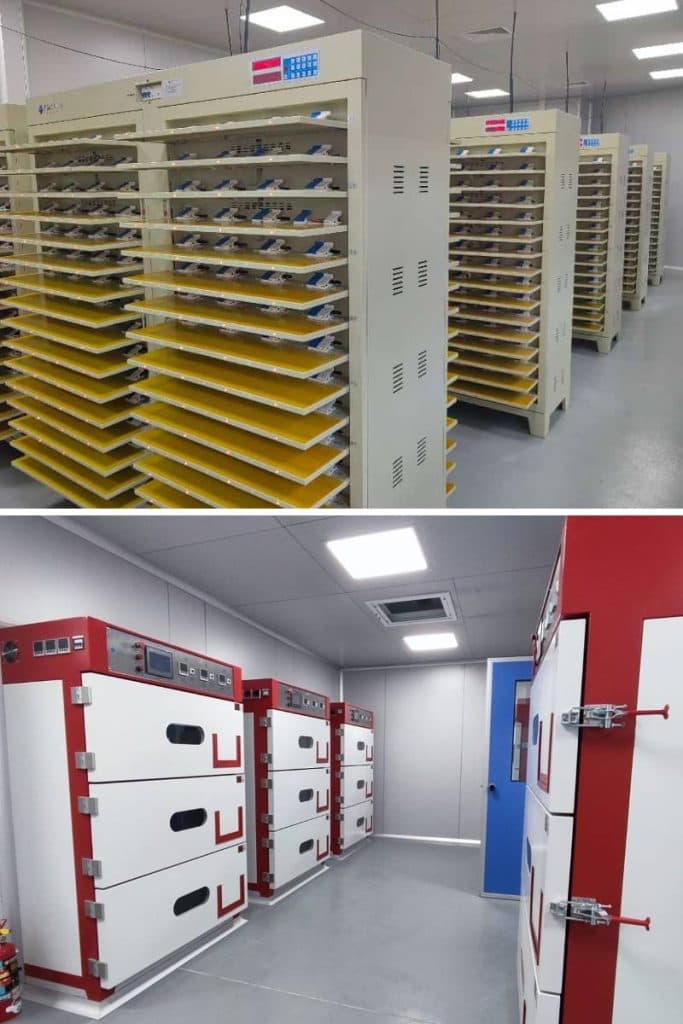 Argentina Pouch Cell Pilot Line Project-Installation&Debugging Successful