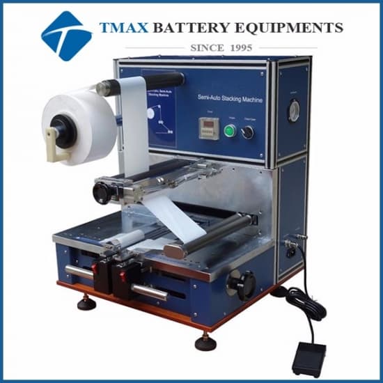 Semi-automatic Electrode Stacking Machine for Pouch Cell Making