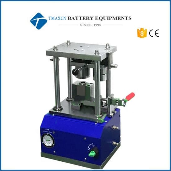 Cylindrical Cell Pneumatic Crimper Sealing Machine For Cylindrical Cell Assembly