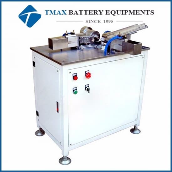 Semi-auto Roll Groover Grooving Machine For Cylinder Battery