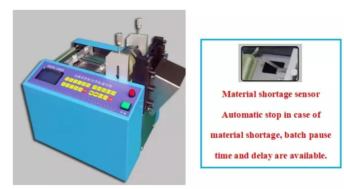 material shortage sensor