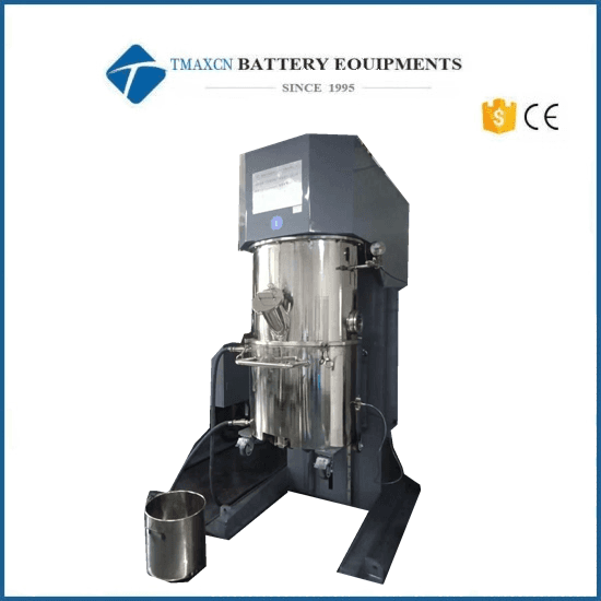 200L Dual Planetary Vacuum Mixer with Slurry Feeding System