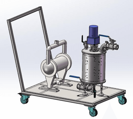 Iron removal filter