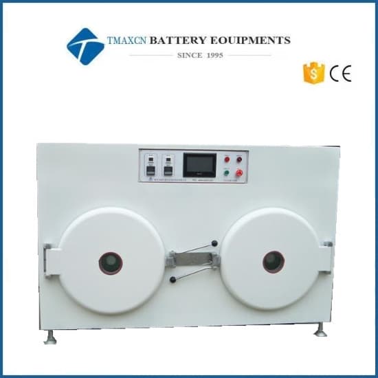 Two Drums Vacuum Drying Oven for Lithium Battery Electrode Making