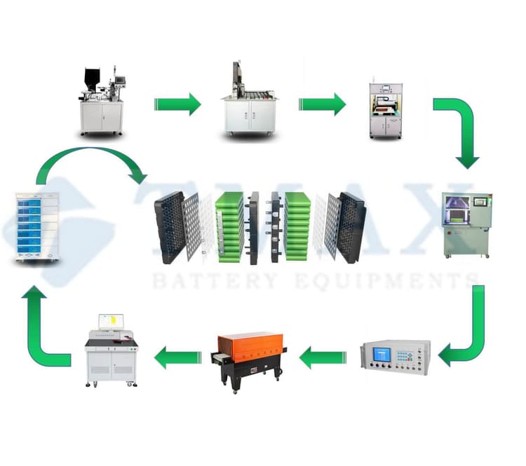 battery pack line