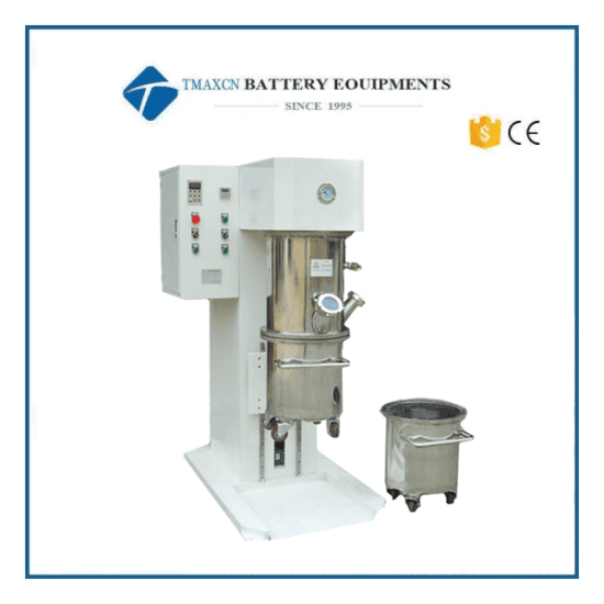 30L Planetary Vacuum Mixer Battery Electrode Anode And Cathode Slurry Mixing Machine For Lithium Battery Making