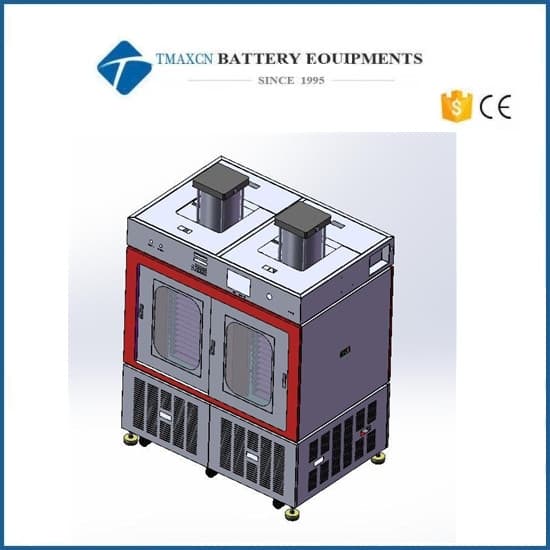 5V20A 64 Channel Pouch Cell Hot Press Pressure Formation Machine