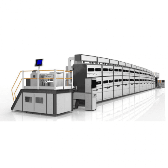 Automatic Double Sided Extrusion B-Type Coating Machine For Lithium Battery Production Line