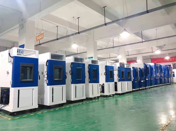 Programmable Temperature and Humidity Test Chamber With Gloves Programmable Temperature and Humidity Test Chamber With Gloves