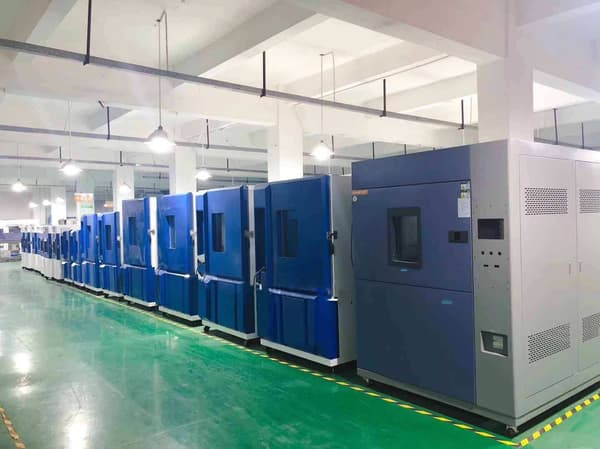 Programmable Temperature and Humidity Test Chamber With Gloves Programmable Temperature and Humidity Test Chamber With Gloves