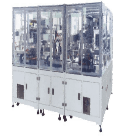 Dual-Station Fully Automatic Lithium-Ion Battery Production Prismatic Cell Stacking Machine