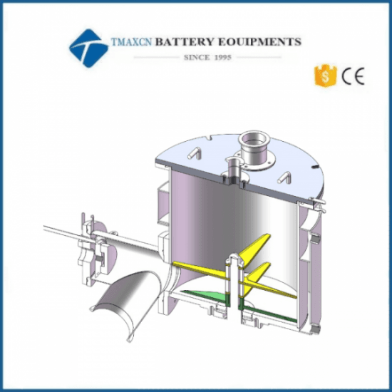 High Speed Dry Electrode Mixing Granulator Pellet Mill Machine