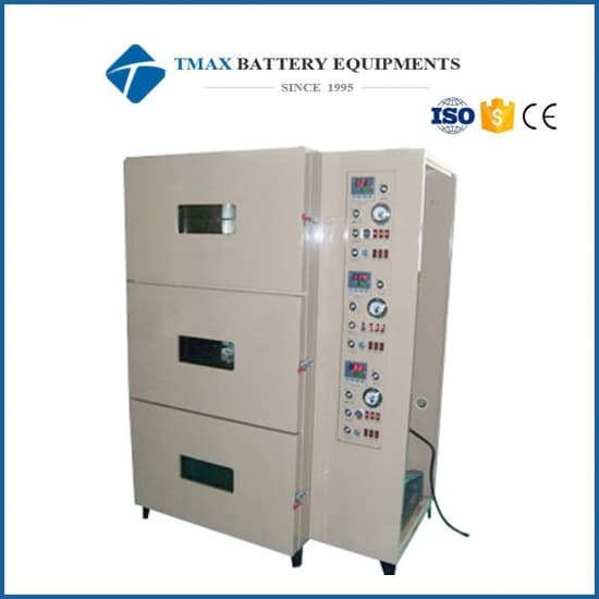 Li ion Battery Electrode Drying Oven Three Layers