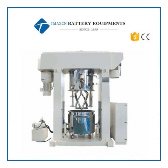 650L Sodium Ion Battery Power Double Planetary Vacuum Mixer Machine For Batch Production