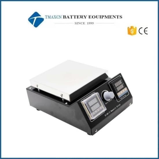 Laboratory Small 5L 400℃ Magnetic Stirring Machine with Integrated Heating and Speed Display Function for Perovskite Solar Cell Research