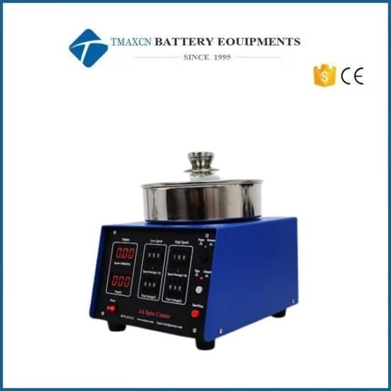 Manual Vacuum Spin Coating Machine with Plate Holder Suitable for 4 Inches Substrate For Perovskite Solar Cell Research