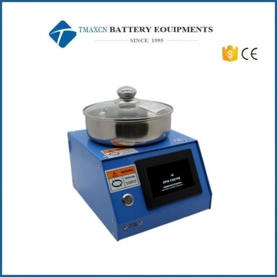 Laboratory 4.3 Inch Touch Screen Vacuum Coating Machine Spin Coater with Vacuum Chunk For Perovskite Solar Cells Line