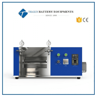 130'C Hot rolling press machine for coin cell laboratory researching