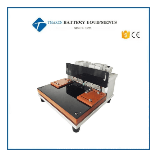 Desktop Compact Pouch Cell Tab Cutting Machine Without Short Circuit For Lithium Battery Assembly