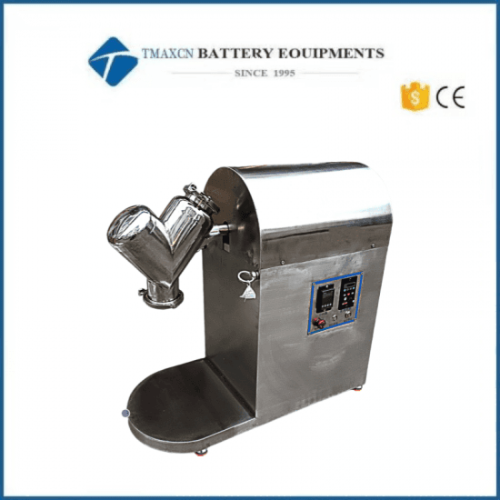 V type mixer For Lithium Ion Battery Electrode Slurry Mixing