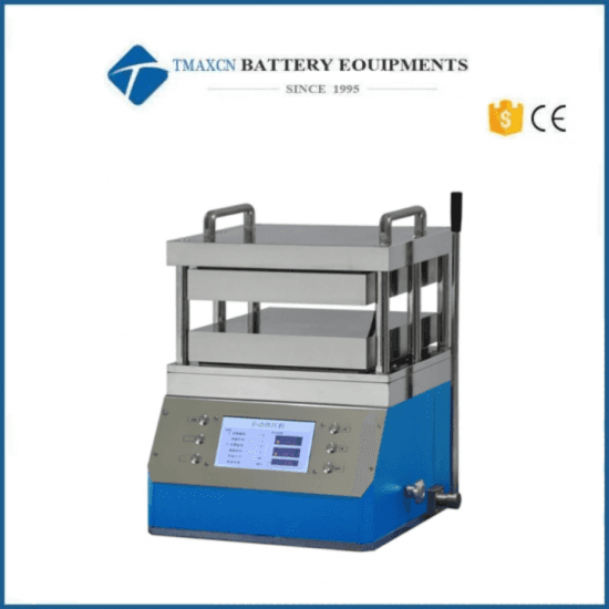 High Temperature Integrated Manual Hot Press with Double Heating Plates