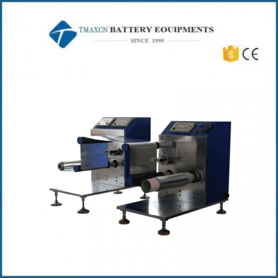 Lab Rewinding and Unwinding System for Battery Rolling Press Machine