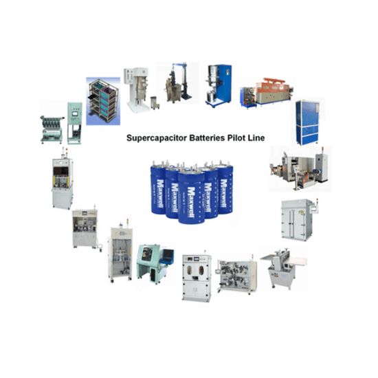 Semi-Automatic Supercapacitor Cylinder Assembly Pilot Line Equipment
