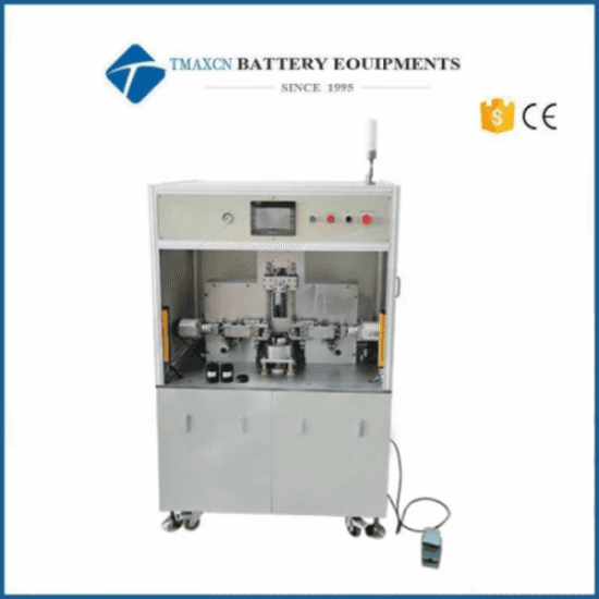 Cylindrical Supercapacitor Grooving and Pre-Sealing Machine
