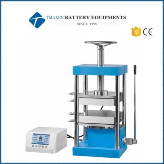 40T 500C Double Plate Manual Heating Press Machine Optional Water Cooler