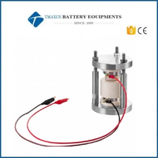 Stainless Steel 304 Outer Frame PEEK Material Small Pressure Control Battery Fixture with Optional Mold Size