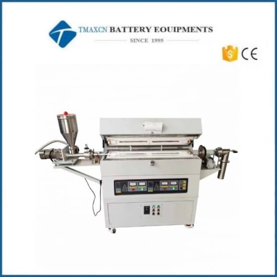 Rotary Tilting 1200C Single-Zone Tube Fumace With Heating Zone Length Double 350mm
