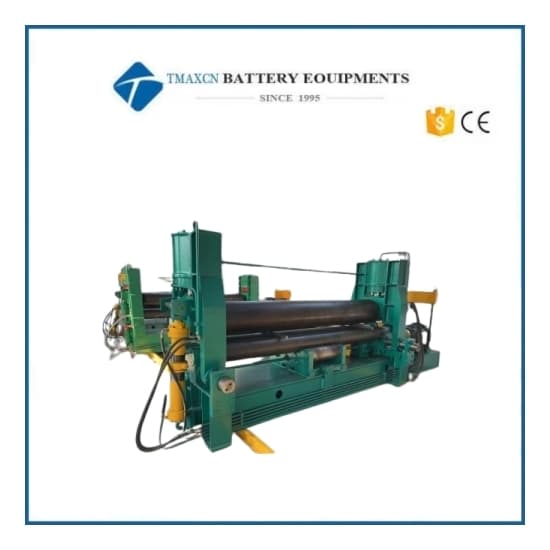 Three-Rollers Hydraulic Metal Plate Rolling Press Machine With Adjustablet Temperature Control System