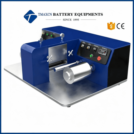 Vertical Heating Roll Press Calender Machine with Unwinder and Rewinder