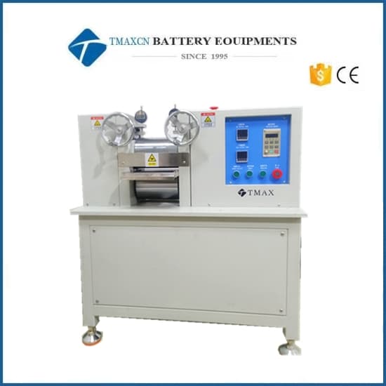 Φ200mm × 300mm Laboratory Battery Heating Roller Press Calendaring Machine