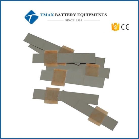 3 mm Width Aluminum Tabs as Positive Terminal for Pouch Li-ion Cell