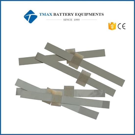 4 mm width Aluminum Tabs with Adhesive Polymer Tape for Positive Terminal of Pouch Cell