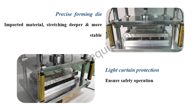 pouch cell case forming machine pouch cell case forming machine