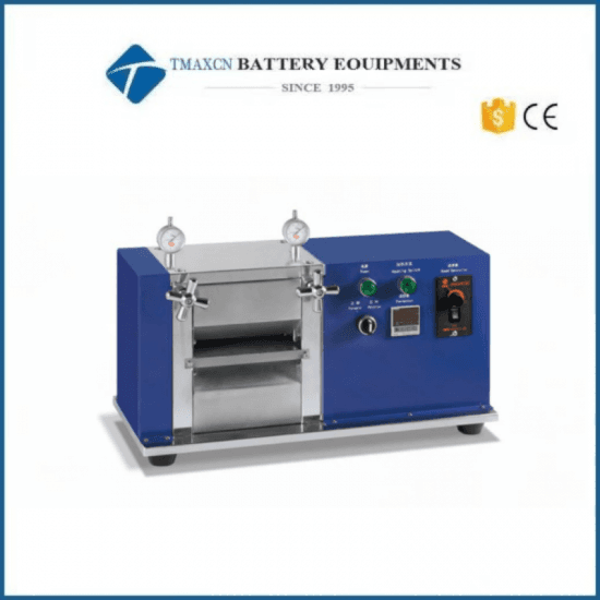 W100mm Electric Vertical Hot Roller Press Machine For Battery Research