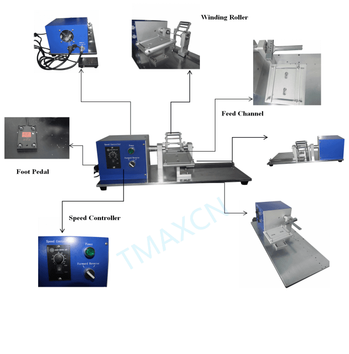 semi-auto winding machine