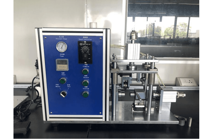 Laboratory Cylindrical Battery Grooving Machine