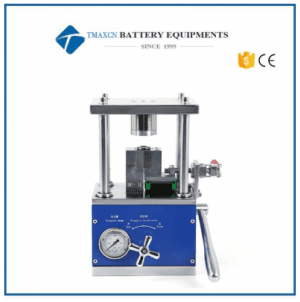 18650 Cylindrical Cell Hydraulic Crimper Crimping Machine