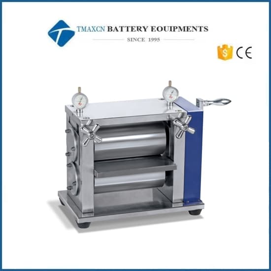 Laboratory Small Manual Roller Press Machine for Battery Electrode Calendering