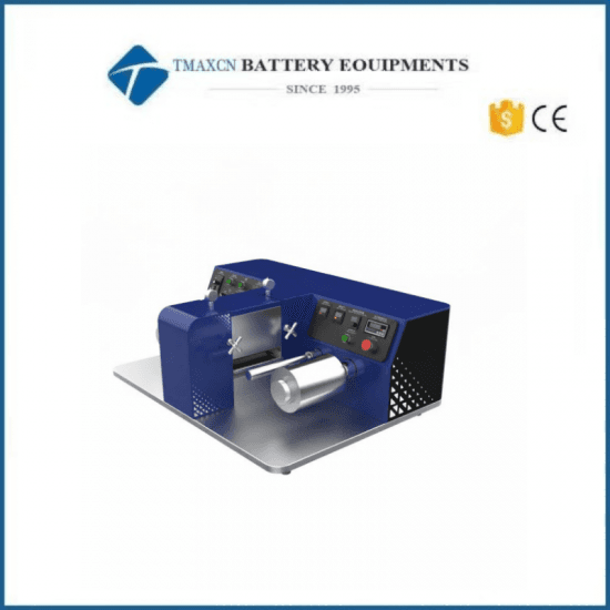 100mm Width Pressure Controlled Electric Hot Rolling Machine with Winding System