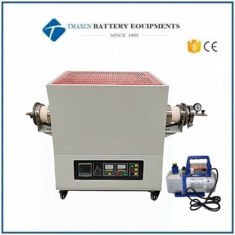 One-Zone 1400°C Small Tube Furnace with Alumina Tube and Sealing Flanges
